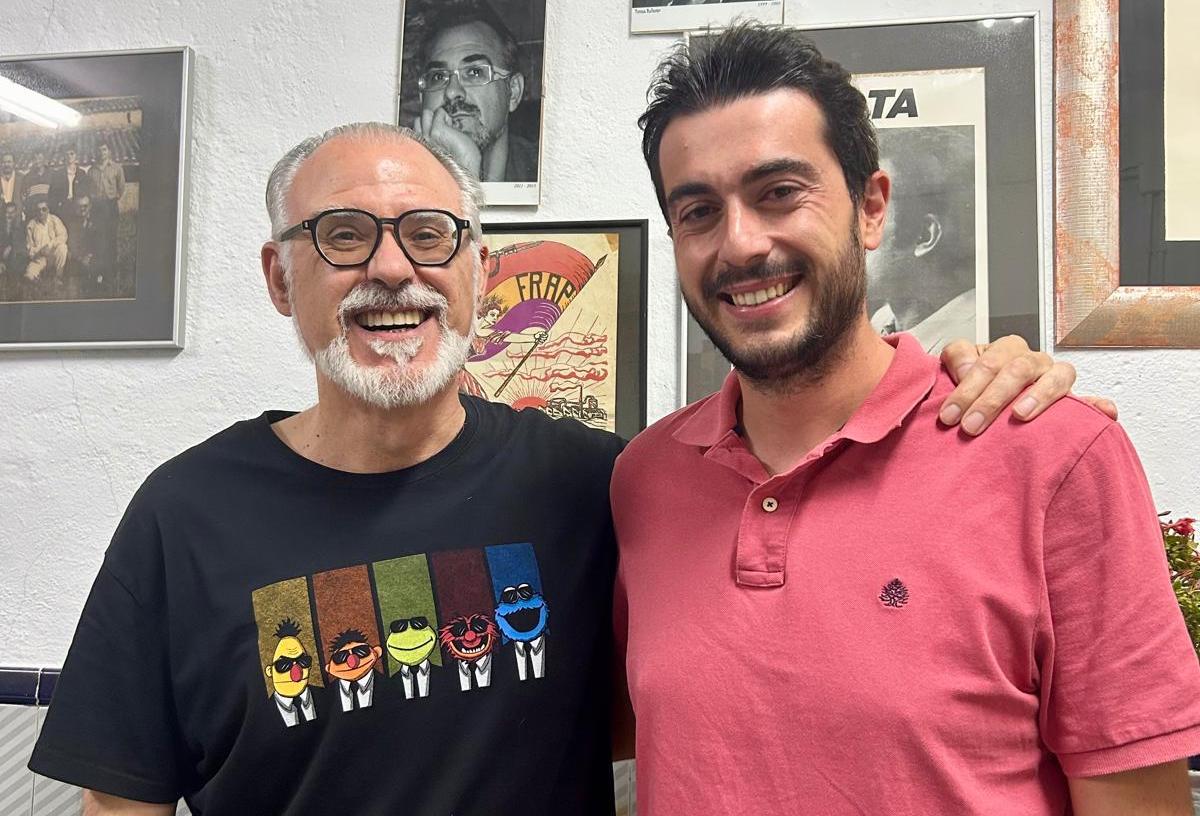 Sergi Ferrús a l'esquerra i Ferran Lloret a la dreta | Compromís 