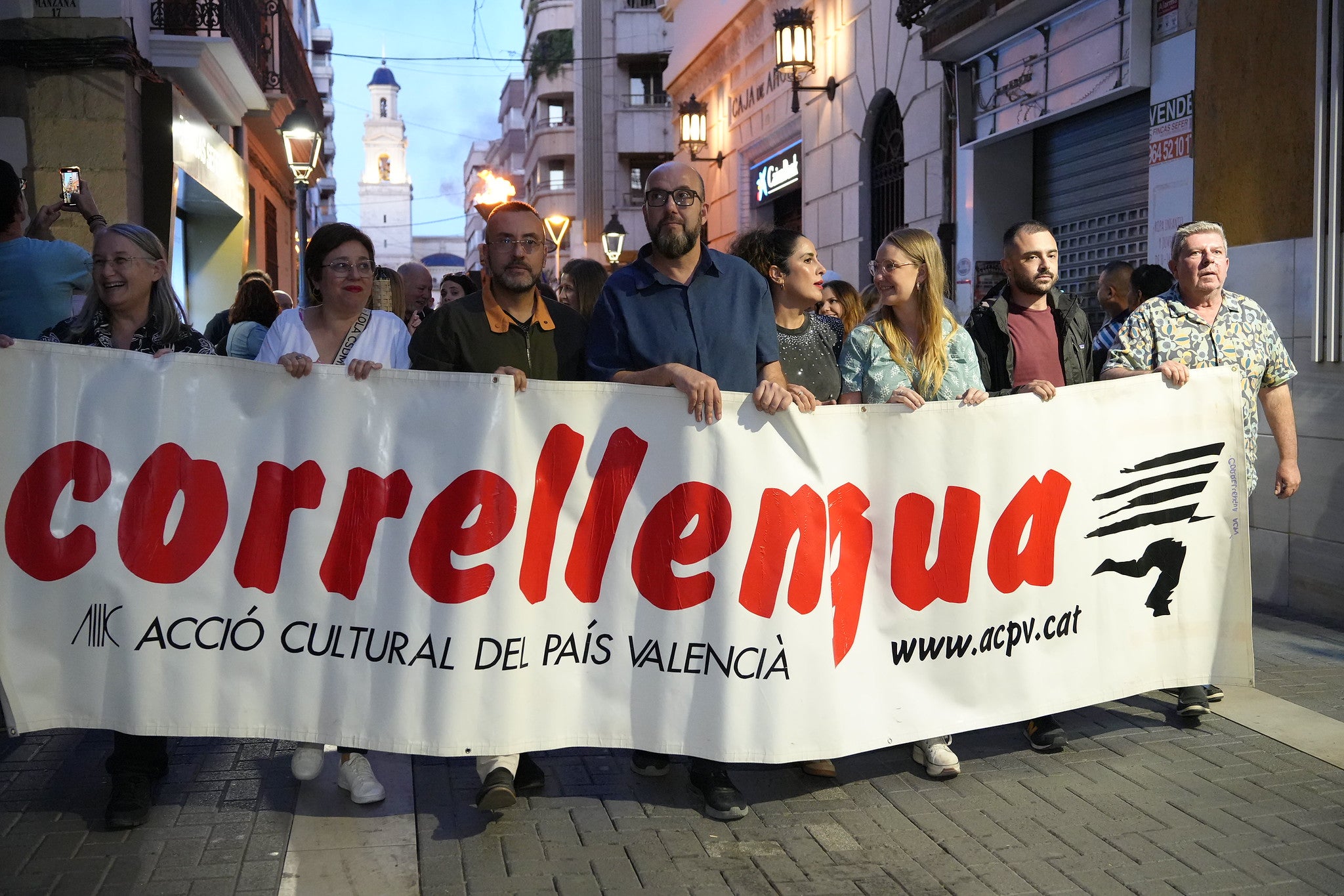 Correllengua de l’any passat pels carrers de Vila-real | Arxiu Ajuntament de Vila-real