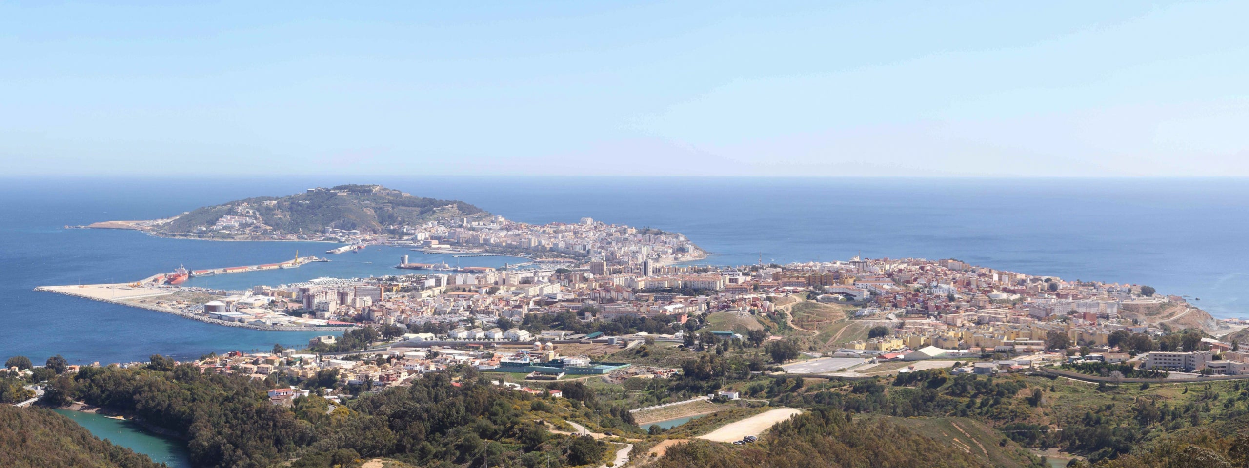 Vista panoràmica de Ceuta. Foto: Viquipèdia