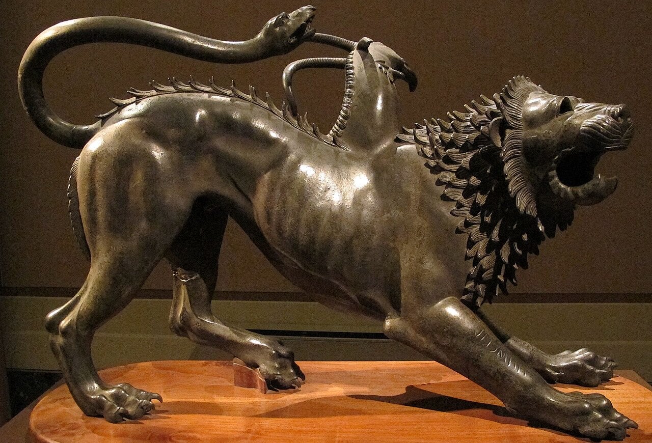 Quimera d'Arezzo | Wikimedia Commons