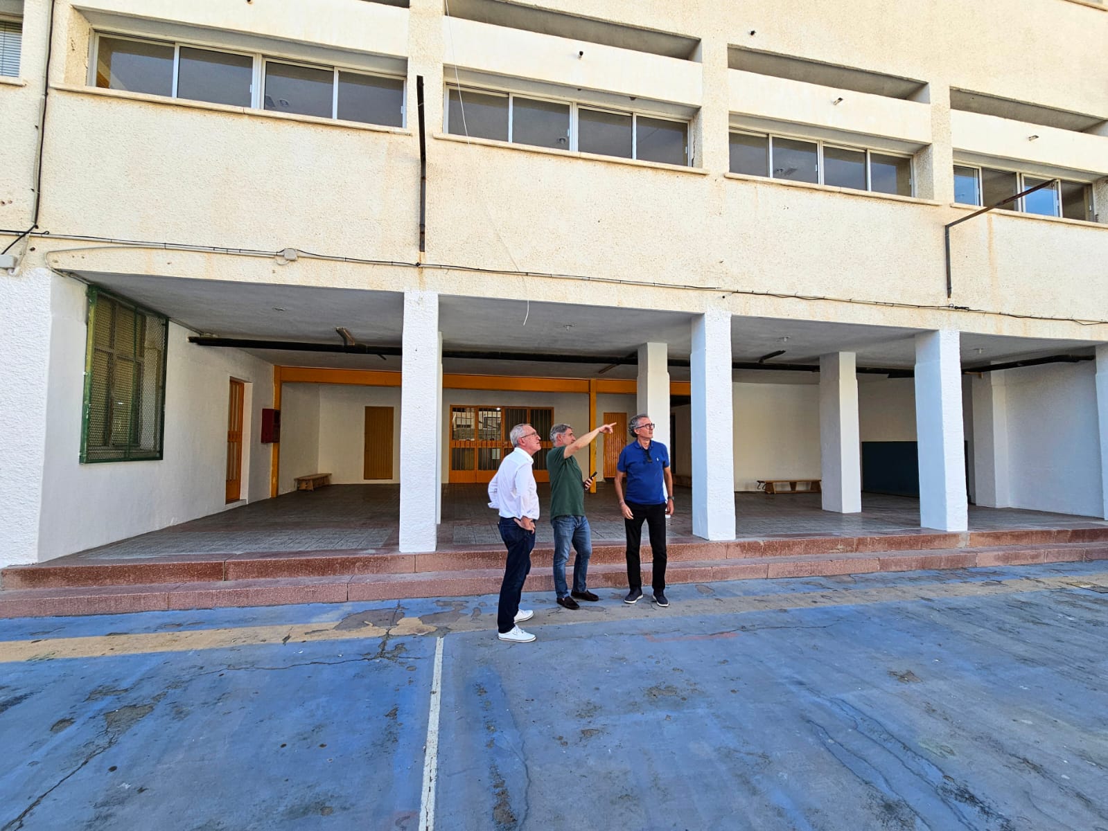 Membres de l'equip de govern d'Oriola en el centre Virgen de la Puerta | Ajuntament d'Oriola