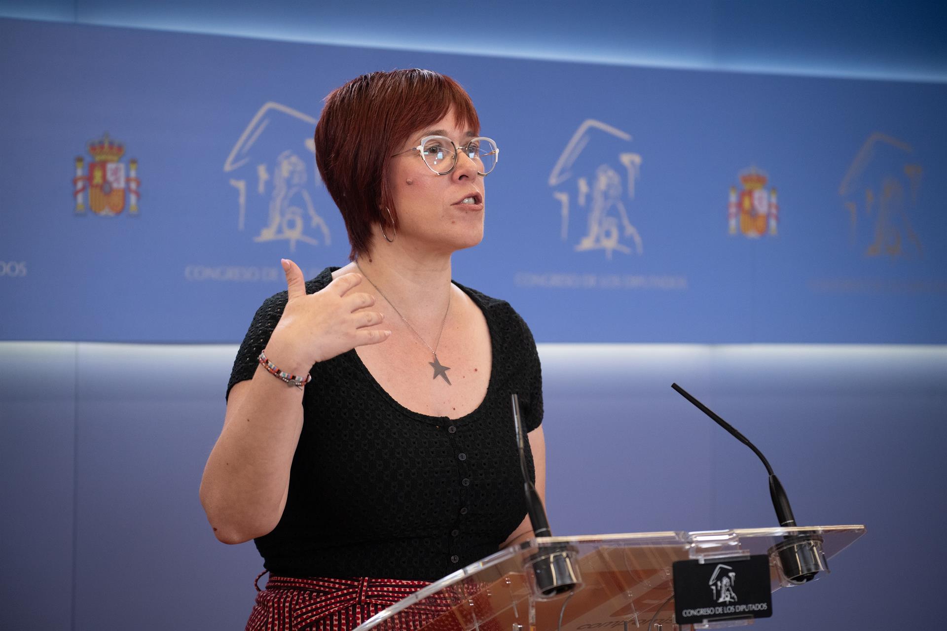 La diputada de Compromís al Congrés espanyol, Àgueda Mico | Fernando Sánchez EP
