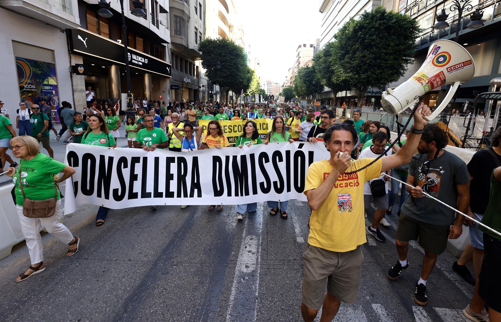 Manifestació per l'educació pública a València, el 12 de setembre del 2026 | Rober Solsona | EP