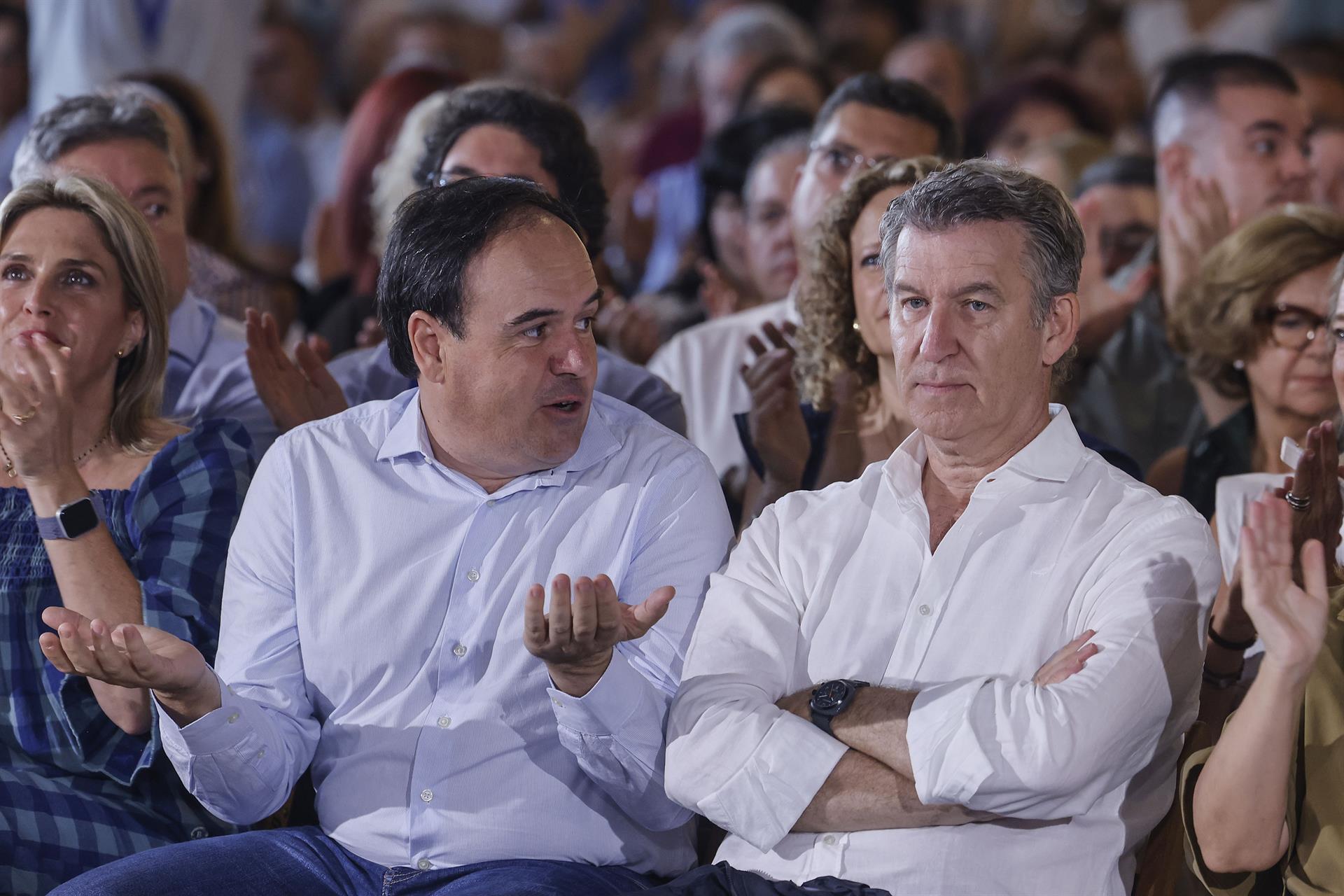 Juan Francisco Pérez Llorca i Alberto Núñez Feijóo | Rober Solsona | EP