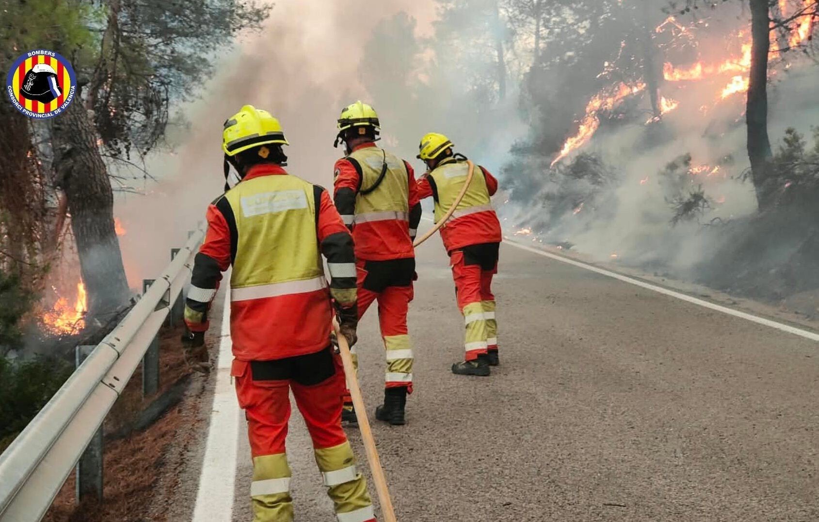 Incendi forestal a Toixa | Consorci de Bombers de València