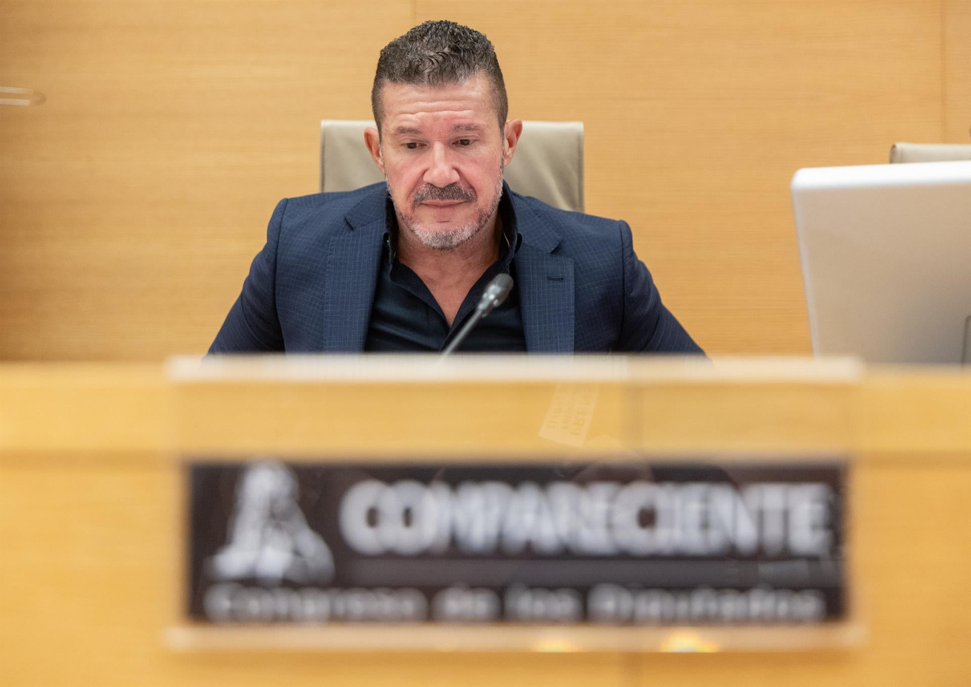 L'exdirector de l'Agència Valenciana de Seguretat i Resposta a les Emergències, Emilio Argüeso, davant la Comissió d'Investigació sobre la dana, al Congrés espanyol | Eduardo Parra | EP