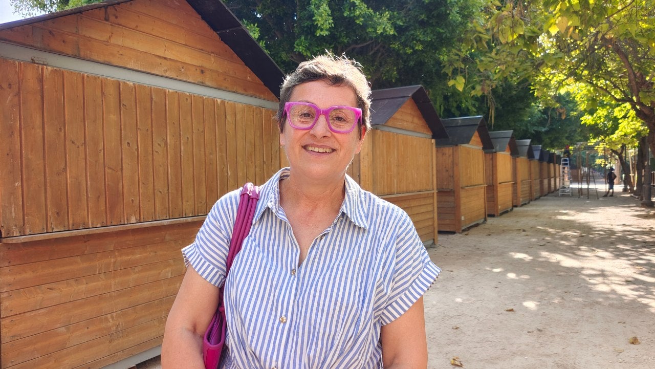 Teresa Ribes,  regidora de Turisme i Comerç i responsable del Concurs Internacional de Paella Valenciana de Sueca