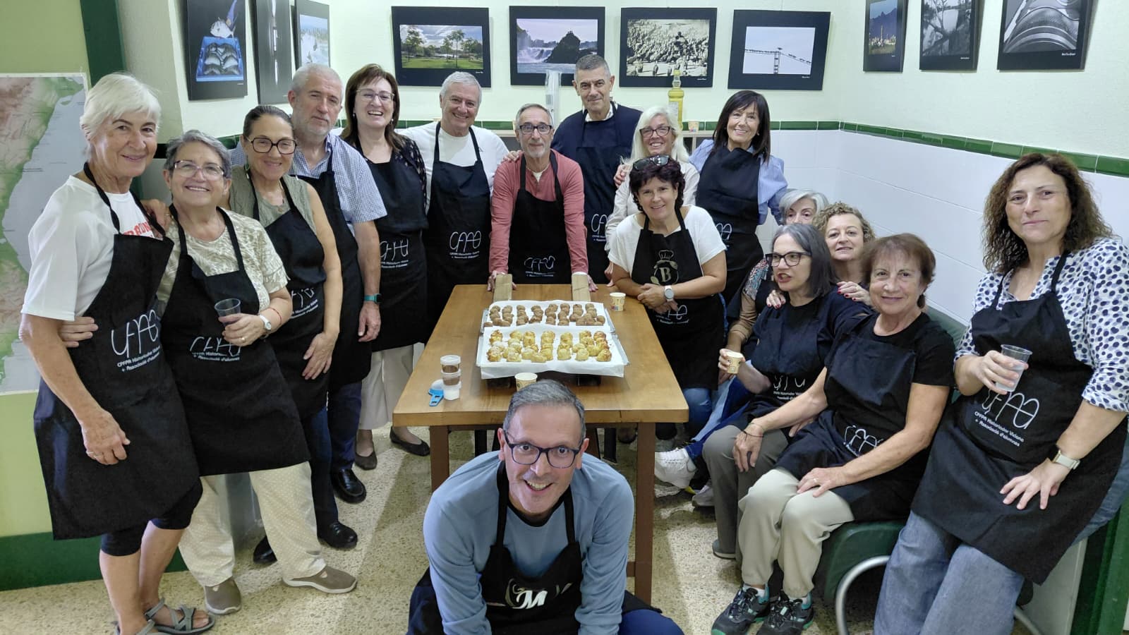 Panellets tradicionales en Borriana