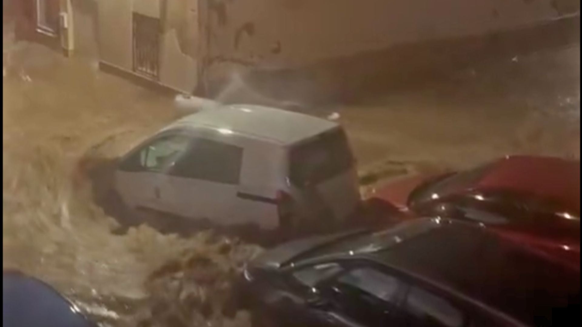 Retall de vídeo de les pluges a la Marina Alta aquest 19 d'octubre
