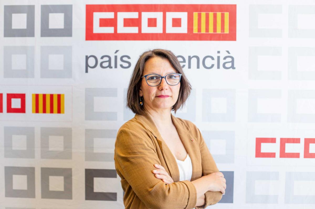 Empar Pablo i Martínez, secretària de Dones i Igualtat de CCOO PV
