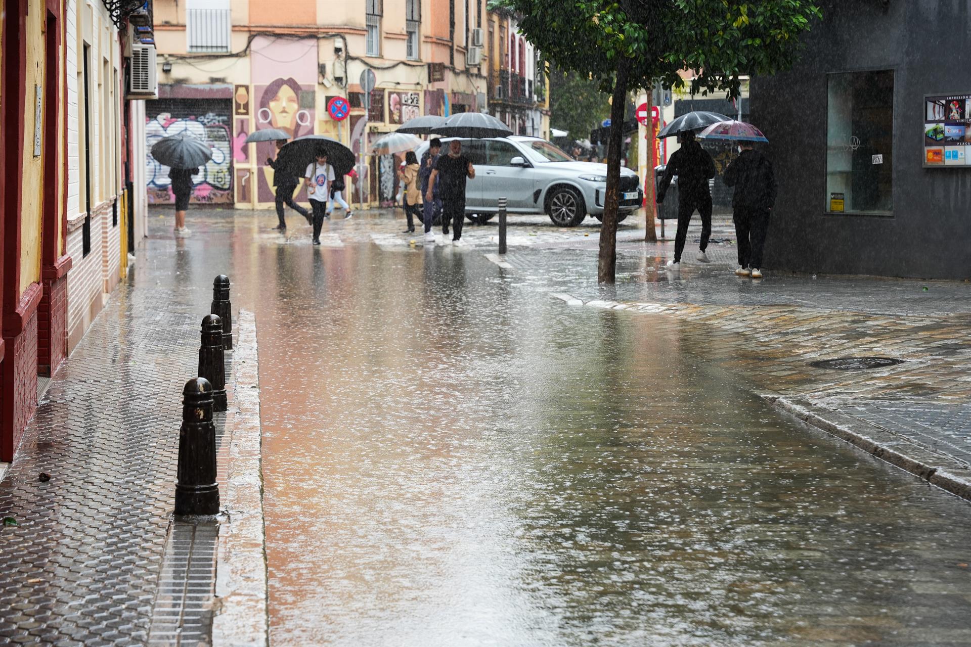 Carrer negat a causa de la pluja | María José López | EP