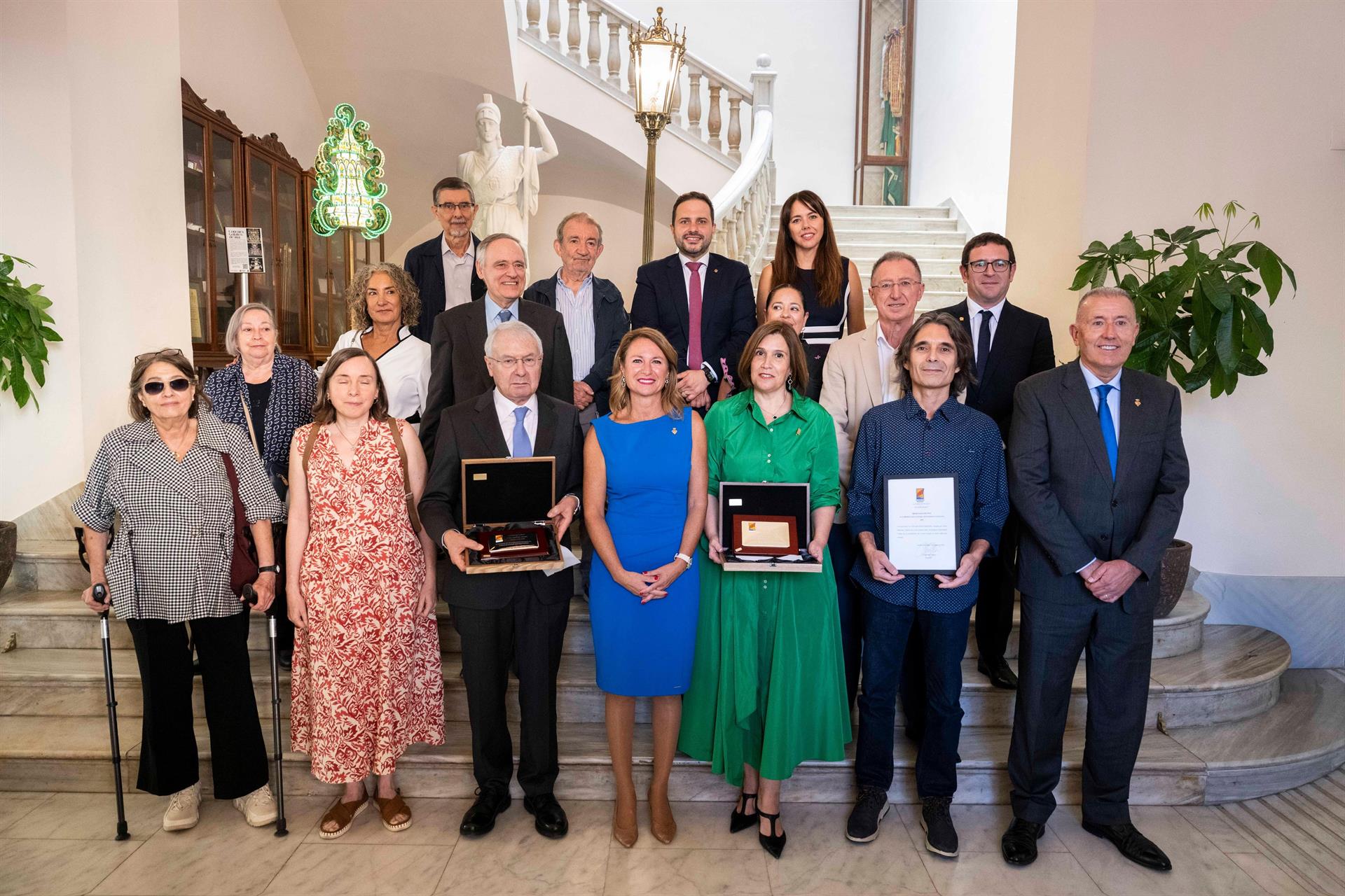Lliurament dels premis de la Fundació Huguet 2026, a l'Ajuntament de Castelló de la Plana