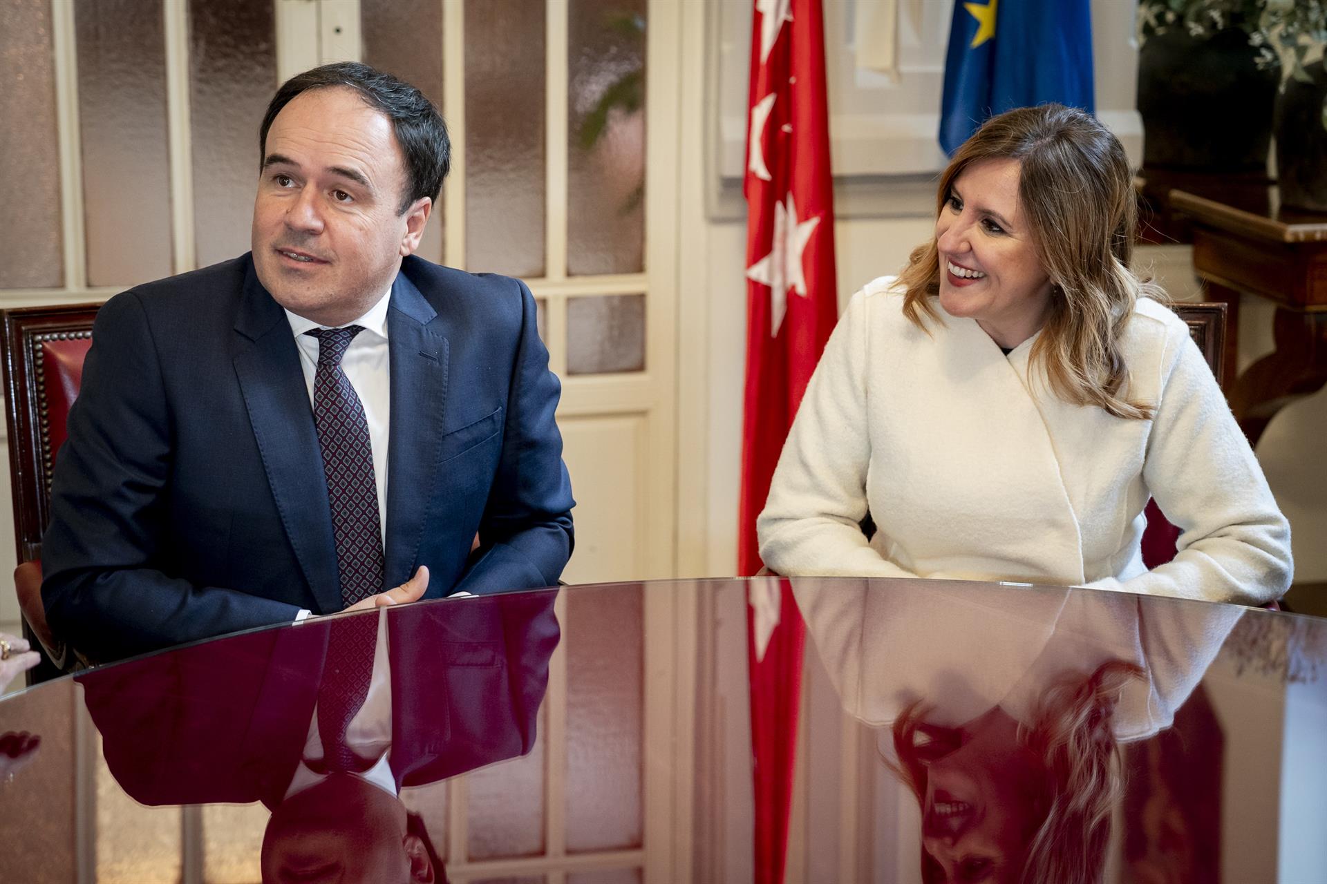 El president de la Generalitat, Juan Francisco Pérez Llorca, l'alcaldessa de València, María José Catalá | A. Pérez Meca | EP