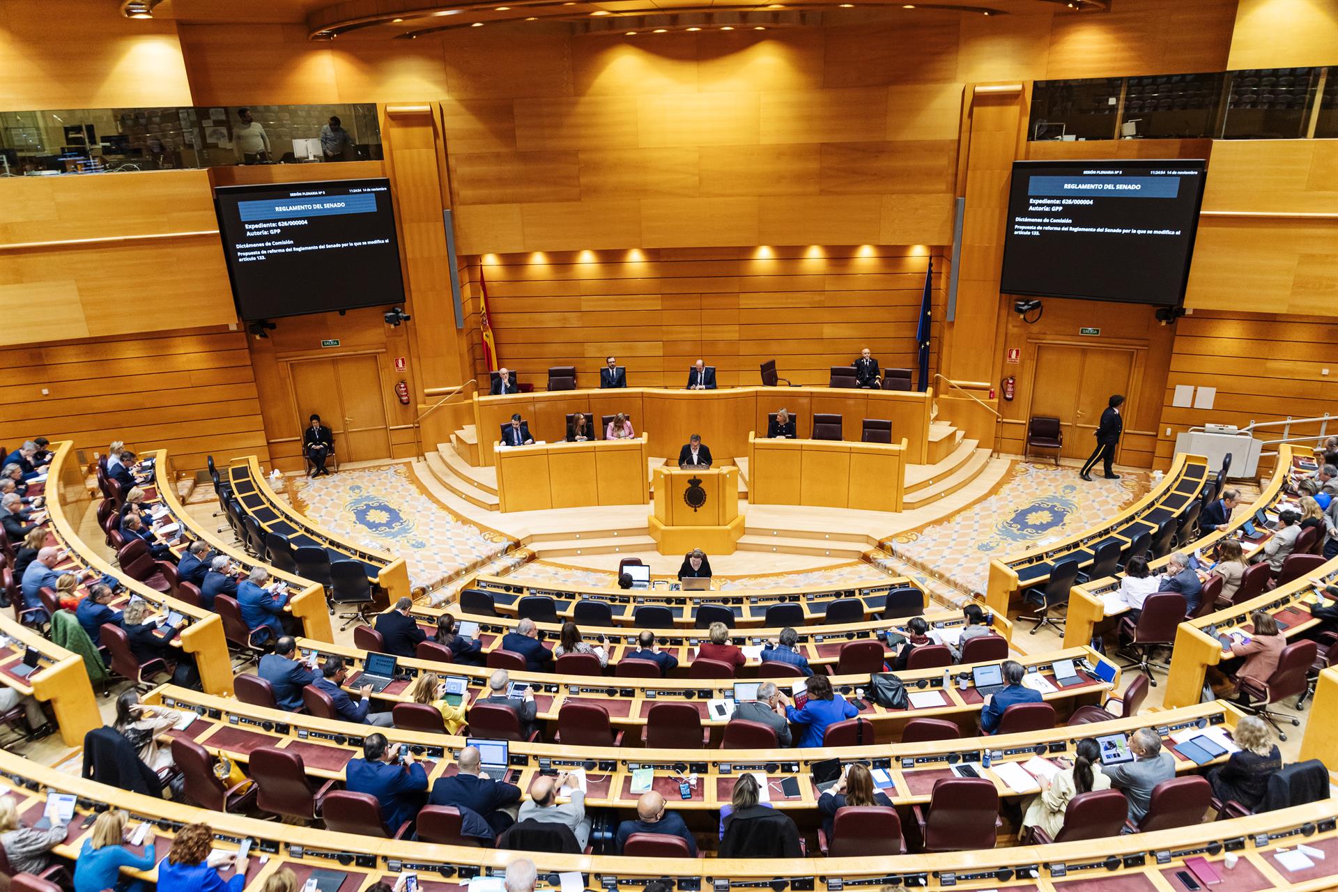 Sessió plenària al Senat espanyol | Carlos Luján | EP