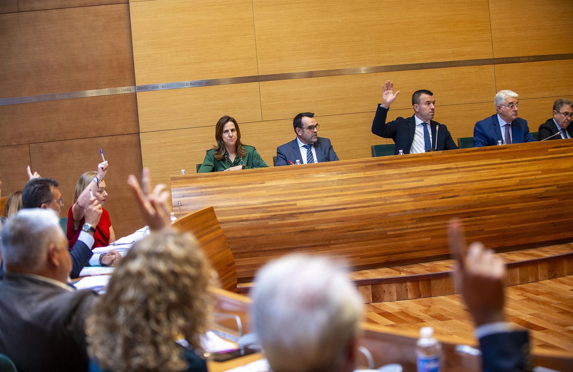 Ple ordinari d'octubre del 2026 celebrat a la Diputació de València | Raquel Abulaila | EP