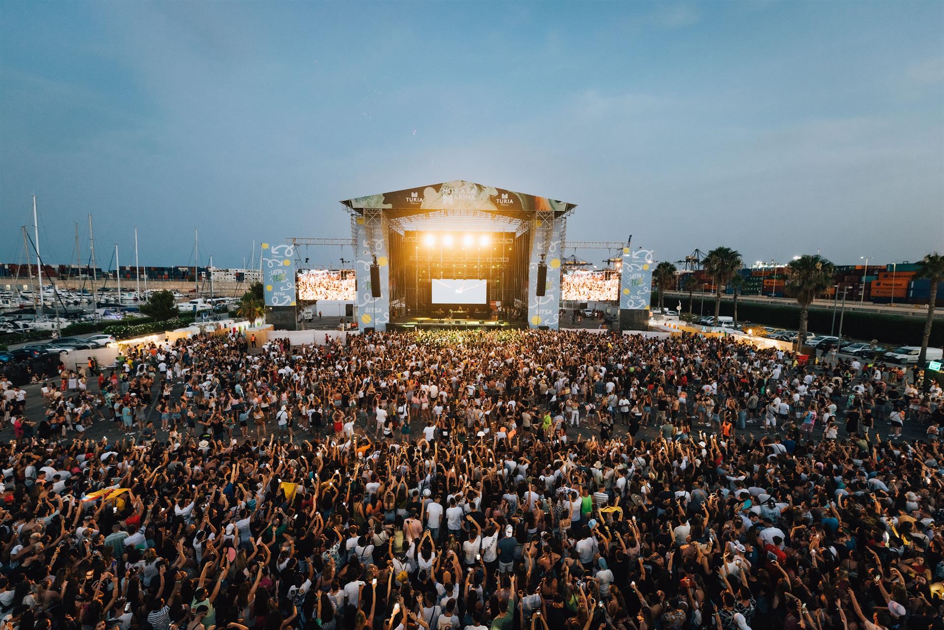 Un concert celebrat a la Marina de València | EP