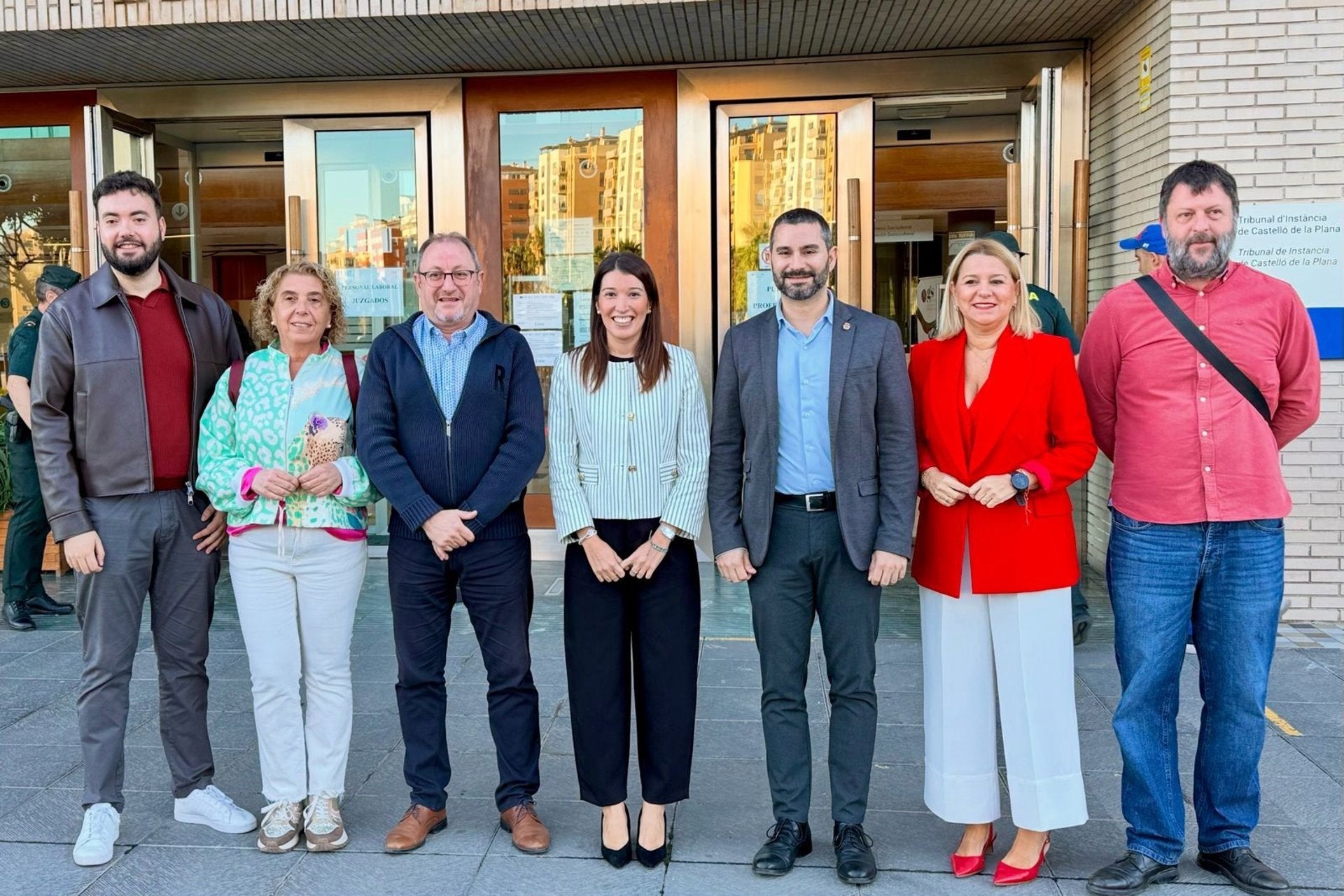 Els integrants de la candidatura del PSPV de la circumscripció de Castelló per al 29-N