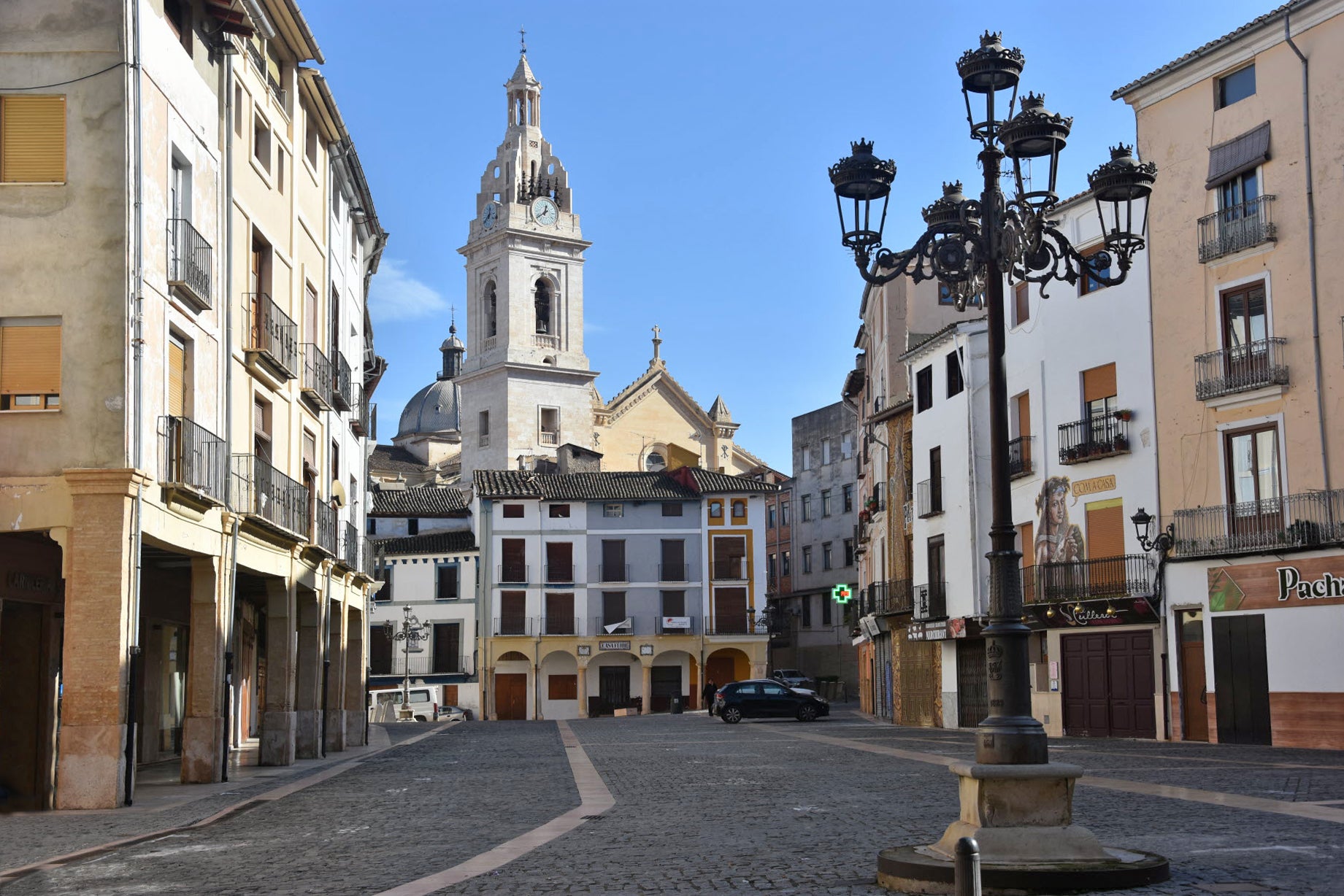 Plaça del Mercat de Xàtiva.