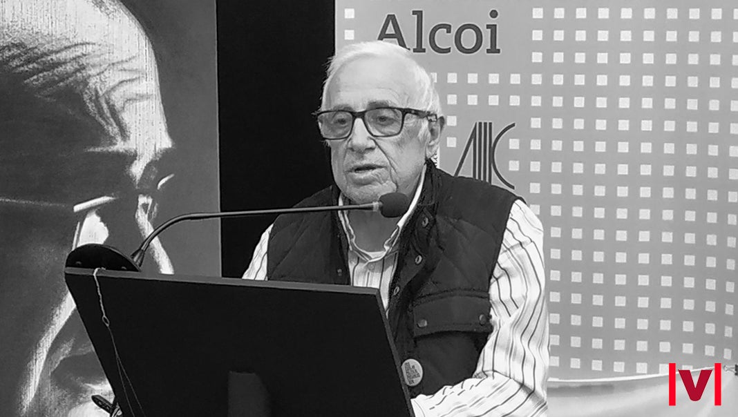 Josep Lluís Peiró, el passat mes d'octubre de 2019 a Alcoi