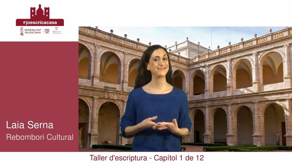 Rebombori Cultural ofereix un taller de narrativa en línia en la Biblioteca Valenciana Nicolau Primitiu