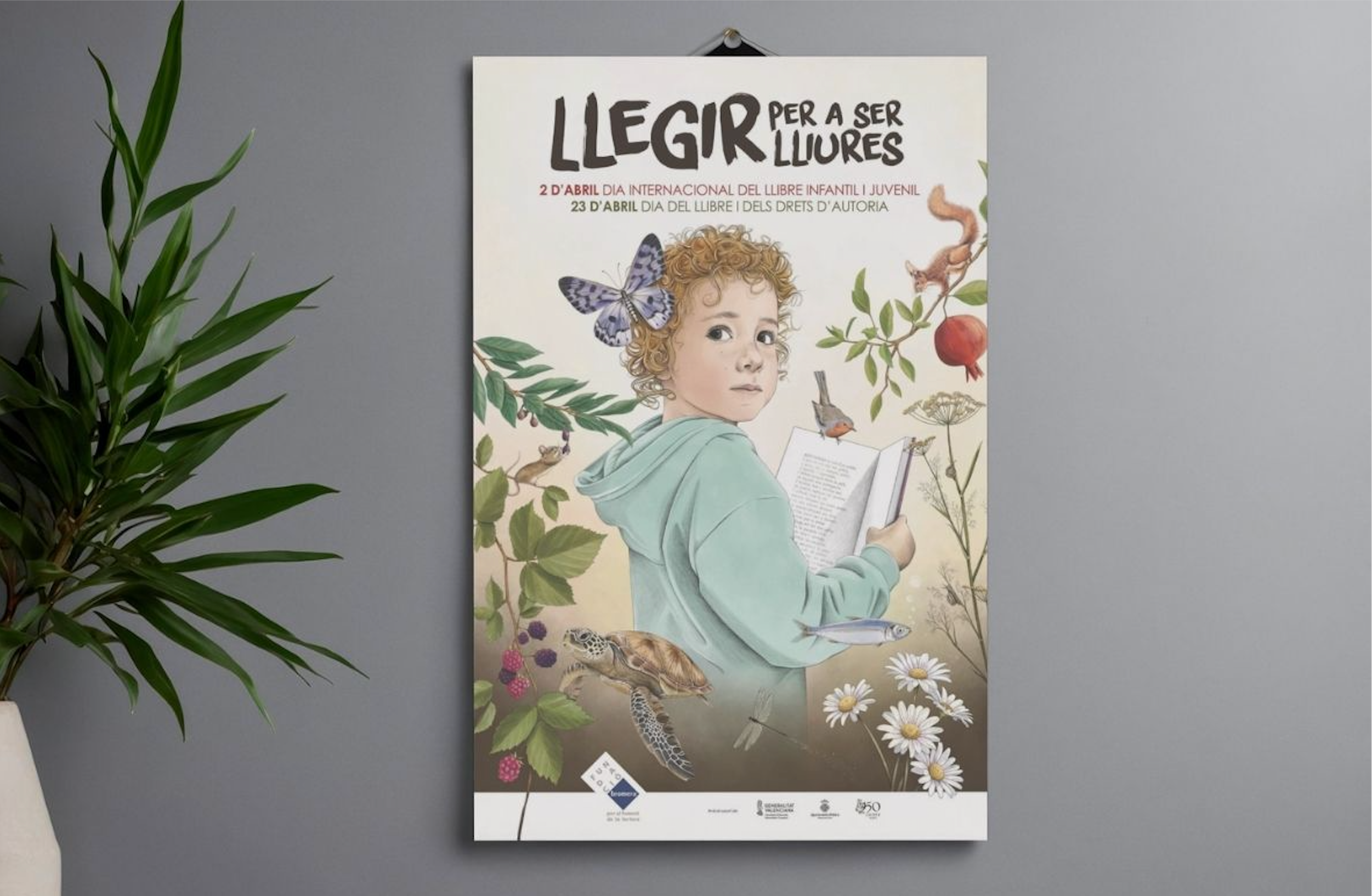 Campanya de la Fundació Bromera 'Llegir per a ser lliures'