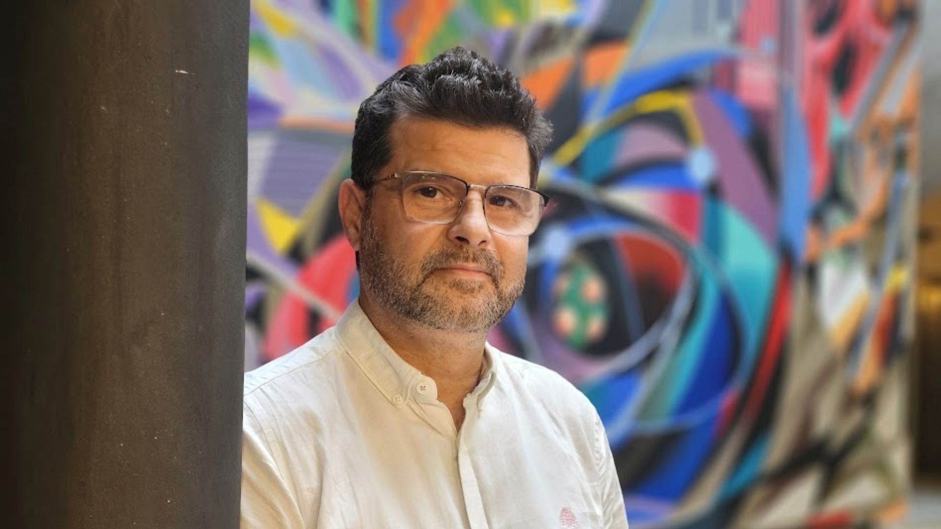 Lluís-Xavier Flores, director de Litterarum, defensa la fira com un espai de connexió entre la literatura, la llengua i els espectacles dels territoris de parla catalana | Josan Piqueres