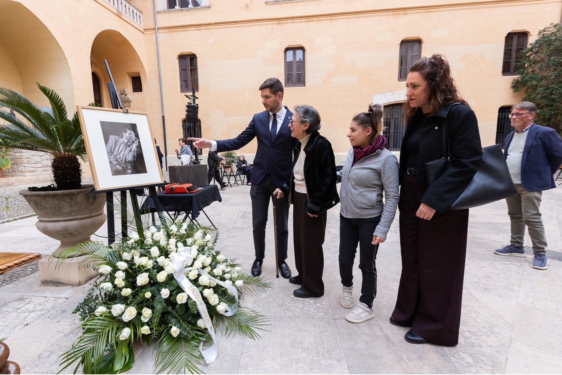 Acte de comiat a Josep Piera, celebrat al Palau Ducal de Gandia | Àlex Oltra