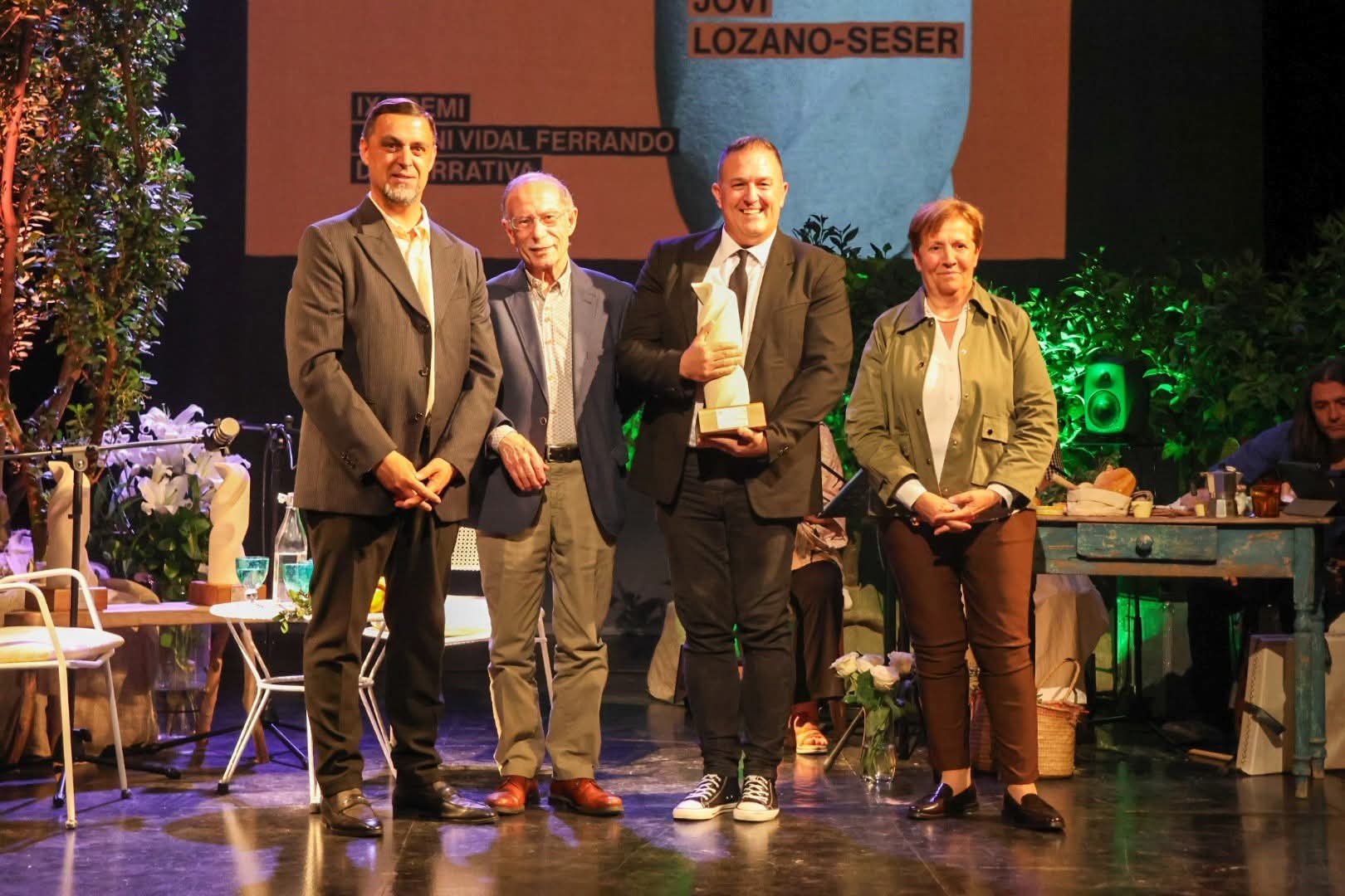 Jovi Lozano-Seser rep el Premi Antoni Vidal Ferrando de Narrativa, dels Premis Literaris Vila de Santanyí 2026
