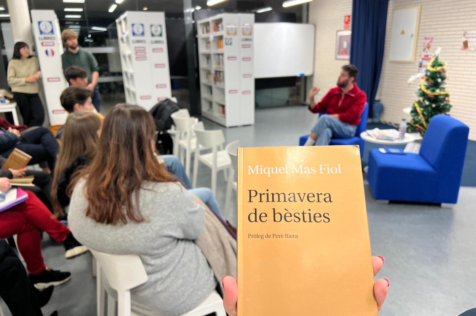 Lletres Compartides 2025. Miquel Mas a l'EOI de Gandia