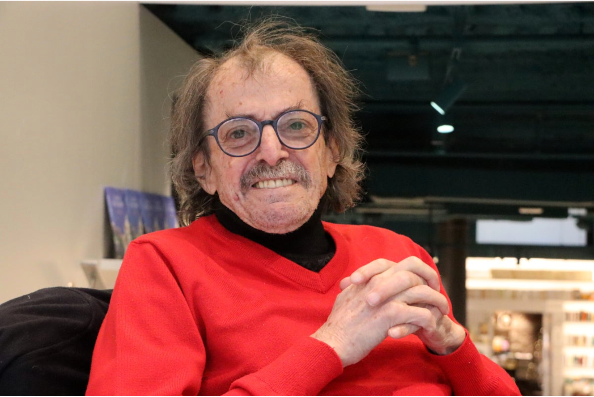 L'escriptor Josep Piera | Eli Don | ACN